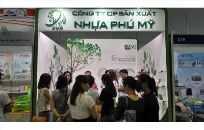 Công ty CPSX Nhựa Phú Mỹ tham dự triển lãm nhựa quốc tế 10/01-12/01/2018